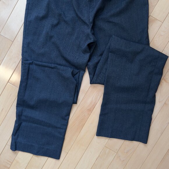 Brook Taverner Grosvenor Mid Grey Straight Leg Trouser|UK 10 - Picture 8 of 9